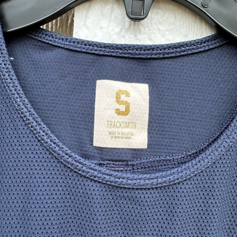 Tracksmith Van Cortlandt Singlet Navy Blue Women’s Size Small Running Track Tank - Picture 3 of 8